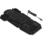 Клавиатура проводная A4Tech Bloody B310N черный USB Multimedia for gamer LED (подставка для запястий) (B310N)