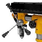 Станок сверлильный радиальный Denzel DDM-550R, 550 Вт, 16 мм, 12 ск., настольный