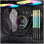 Система жидкостного охлаждения Coolleo ICE Fairy DIG 240 LITE BK (DIG-240-LITE-BK)