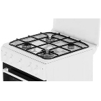 Плита газовая Cezaris ПГ 2150-06 белый, конфорок 4 газовых, духовка 43 л, 51 см x 85 см x 55 см
