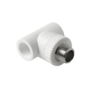 Тройник комбинированный PRO AQUA PA25015 НР белый 32-1/2