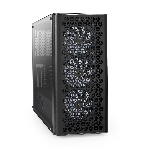 Компьютерный корпус Miditower ExeGate EVO-9202-NPX600 (ATX, БП 600NPX с вент. 12 см, с окном, 1*USB+1*USB 3.0, аудио, 3 вент. 12см с RGb подсветкой)