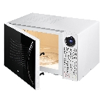 Микроволновая печь BBK 23MWG-930S/BW белый/черный, 23 л, 900 Вт, переключатели - сенсор
