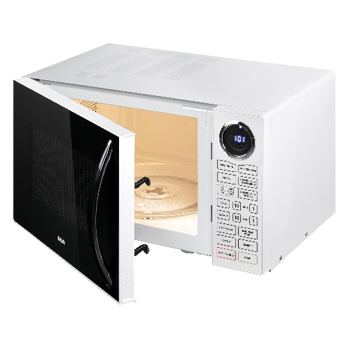 Микроволновая печь BBK 23MWG-930S/BW белый/черный, 23 л, 900 Вт, переключатели - сенсор