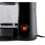 Кофеварка капельная Domfy metal DSM-CM301 1000Вт черный/серебристый