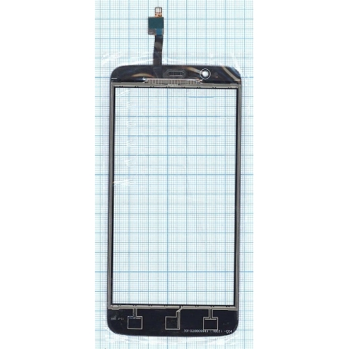 Сенсорное стекло (тачскрин) для ZTE Blade A310, серое