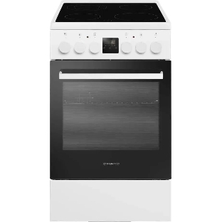 Плита электрическая Maunfeld MEC57CW08TD белый, конфорок 4 шт, духовка 59 л, 50 см x 85 см x 60 см