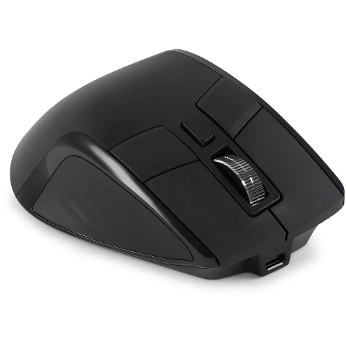 Мышь беспроводная Oklick 502MW черный, 2400 dpi, радиоканал, Bluetooth, USB, кнопки - 9