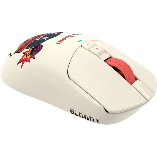 Мышь беспроводная/проводная A4Tech Bloody R72 Ultra Duo Proxy Boom бежевый, 20000 dpi, USB Type-A/Type-C, радиоканал, кнопки-7