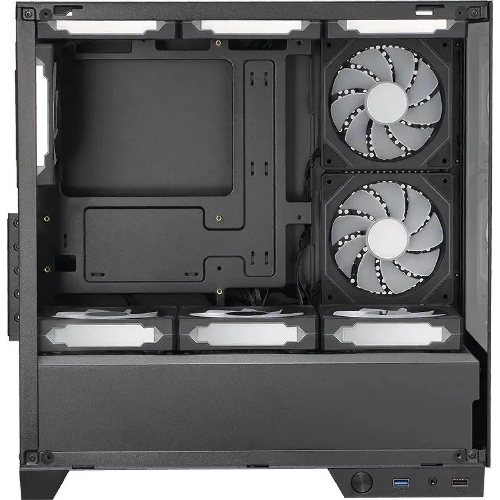 Компьютерный корпус AeroCool/Formula Cristal Z1M черный без БП mATX 2xUSB 2.0 1xUSB 3.0 audio bott PSU