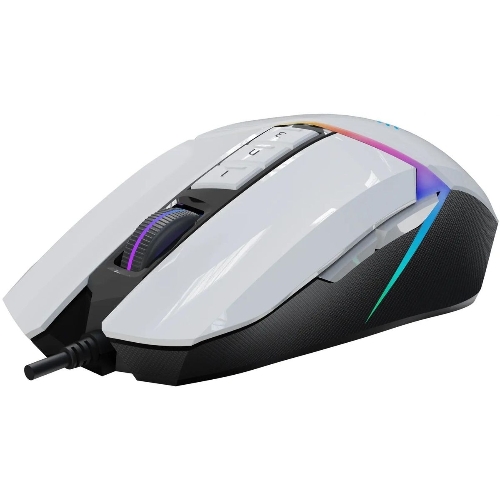 Мышь проводная A4Tech Bloody W60 Max белый, 10000 dpi, USB, кнопки - 10