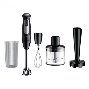 Блендер погружной Braun MQ55307MBK 1000 Вт, черный