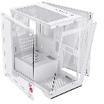 Компьютерный корпус Bloody BD-CC103 белый без БП mATX 7x120мм 1xUSB 2.0 1xUSB 3.0 audio bott PSU
