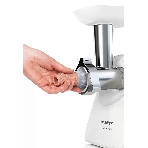 Мясорубка электрическая Bosch MFW2520W белый, 1500 Вт, 1.7 кг/мин, насадки - 4