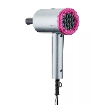 Фен Kelli KL-1101 серебристый/розовый, 2400 Вт