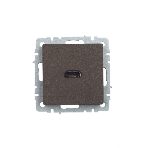 Розетка HDMI IEK BRITE РHDMI-0-БрТБ темная бронза