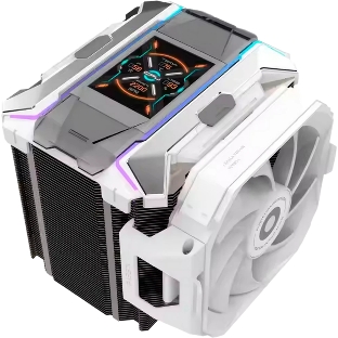 Вентилятор для процессора ALSEYE CPU COOLER i600 Pro-W(USA) белый 120мм алюминий+медь 2300rpm 35.3db 4-pin 300W 160мм