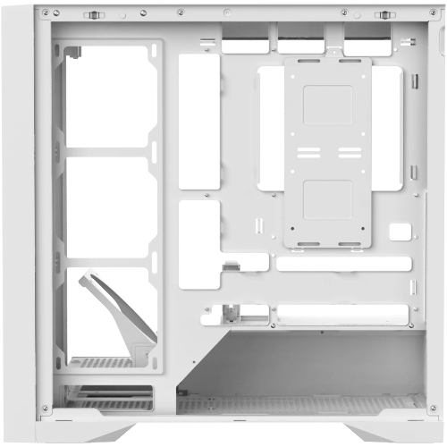 Компьютерный корпус AeroCool/Formula V Line Air Power G8 White, ATX, Dual Front Panels, TYPE-C*1, USB3.0*1