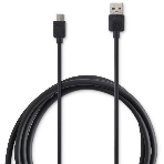 Кабель Buro BU-USB-AC-1M USB A (m)-USB Type-C (m) 1м черный