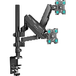 Кронштейн (держатель) ONKRON G140 для двух мониторов 13
