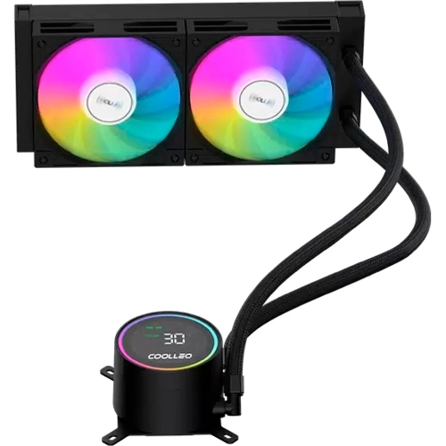 Система жидкостного охлаждения Coolleo ICE Fairy DIG 240 LITE BK (DIG-240-LITE-BK)