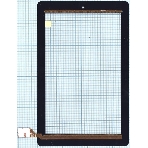 Сенсорное стекло (тачскрин) ZHG-0035C01, черное