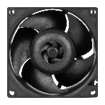 Комплект вентиляторов для корпуса Arctic S8038-7K (4 Pack) черный, 80 мм, 7000 об/мин, 4 pin