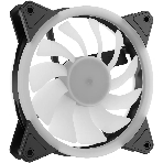 Вентилятор для корпуса GMNG GG-CF120ARGb2-PWMBK черный, 120 мм, 1500 об/мин, 26 дБ, 4 pin