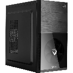 Компьютерный корпус Aerocool/Formula Cs-105, mATX, без БП, 187x361x355мм (ШxГxВ), USB 3.0 x1, USB 2.0 x1, металл 0,5мм, 120-мм вентилятор в комплекте, черный