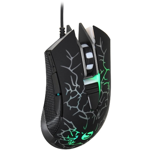 Мышь проводная SunWind SW-M705G черный, 3600 dpi, USB, кнопки - 6