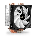Кулер ExeGate Wizard EXX600-PWM.FRGb (Al+Cu, 6 тепл.трубки, LGA775/1150/1151/1155/1156/1200/1700/1851/AM2/AM2+/AM3/AM3+/AM4/AM5/FM1/FM2/754/939/940, TDP 180W, Fan 120мм PWM, 800-2400RPM, Hydro bearing, 4pin, 11-24db, 540г, FRGb подсветка, с термопастой, на защелках, Color Box)