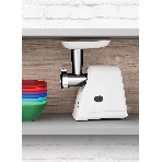 Мясорубка электрическая Bosch MFW2520W белый, 1500 Вт, 1.7 кг/мин, насадки - 4