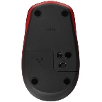Мышь беспроводная Logitech M190 черный/красный, 1000 dpi, радиоканал, USB, кнопки - 3