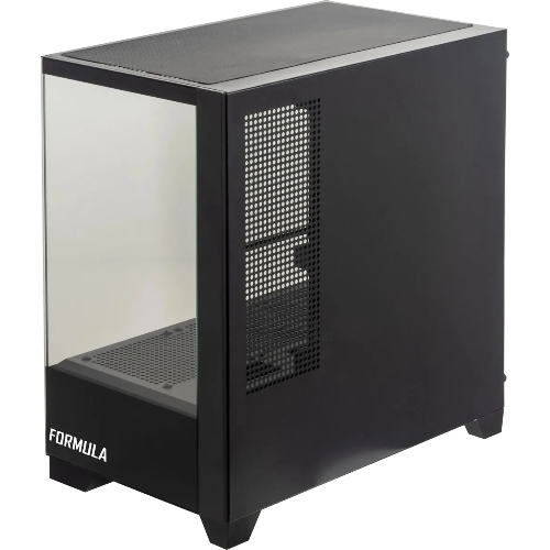 Компьютерный корпус AeroCool/Formula Cristal Z1M черный без БП mATX 2xUSB 2.0 1xUSB 3.0 audio bott PSU