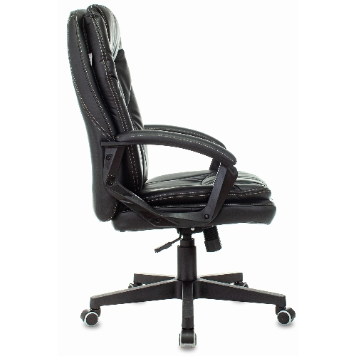 Кресло Бюрократ CH-868N Leather Venge черный, экокожа