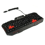 Клавиатура проводная Dialog Gan-Kata KGK-11U черный USB, игровая