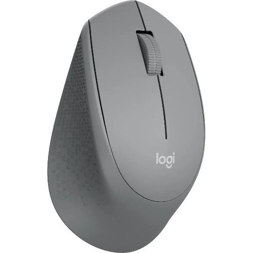 Мышь беспроводная Logitech M280 серый, 1000 dpi, радиоканал, USB, кнопки - 3