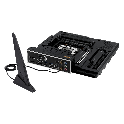 Материнская плата ASUS TUF GAMING B760M-BTF WIFI, LGA 1700, Intel B760, 4xDDR5, 4xSATA, 3xM.2, 1xPCIe 5.0 x16, 1xPCIe 4.0 x4, 1xPCIe x1, 1xDP, 1xHDMI, 1x 2.5Gb LAN, 1xUSB-A 3.2 Gen 2, 2xUSB-A 3.2 Gen 1, 4xUSB 2.0, 1xUSB-C 3.2 Gen 1, 1xUSB-C 3.2 Gen 2, 1xUSB-C 3.2 Gen 2x2, 3x3.5 мм, 7.1, mATX
