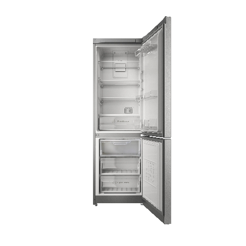 Холодильник Indesit ITS 5180 XB нержавеющая сталь двухкамерный 220/78л морозилка снизу, No Frost