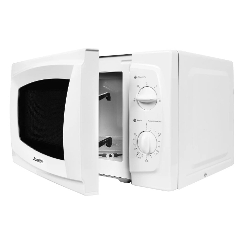 Микроволновая печь Starwind SWM5520 белый, 20 л, 700 Вт, переключатели - поворотный механизм