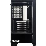Компьютерный корпус AeroCool/Formula Cristal Z1M черный без БП mATX 2xUSB 2.0 1xUSB 3.0 audio bott PSU