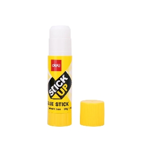 Клей-карандаш Deli EA20310 36гр корпус желтый ПВП, дисплей картонный, усиленный, Stick UP