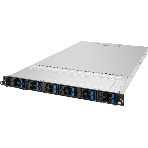 Серверная платформа ASUS RS700-E11-RS12U, 1U, 2x Socket-E LGA4677, 32x DDR5 4800*/5600*, 12x2.5'' NVMe/SATA*/SAS* hsb (*-RAID/HBA need), 2x M.2 PCIe 2260/2280, up to 3x PCIe Gen5 + 1 x int RAID slot, 2 x 10G(Intel X710-AT2) RJ45 LAN, 1+1 1600W