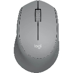 Мышь беспроводная Logitech M280 серый, 1000 dpi, радиоканал, USB, кнопки - 3