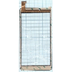 Сенсорное стекло (тачскрин) ZHG-0115B, черное