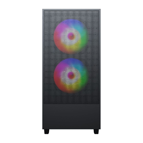 Компьютерный корпус ACD Citadel 106 ATX, черный, USB 3.0x1, USBx2+HD audio,1x12см ARGb rear+2x14см ARGb front,TG