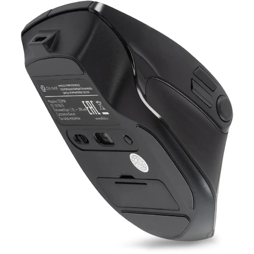 Мышь беспроводная Oklick 502MW черный, 2400 dpi, радиоканал, Bluetooth, USB, кнопки - 9
