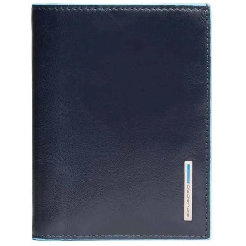 Кошелек мужской Piquadro Blue Square PU1393B2/BLU2, натур.кожа, темно-синий