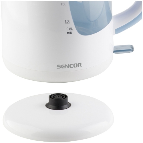 Чайник электрический Sencor SWK 2510WH пластик, 2,5 л, 2200 Вт, белый
