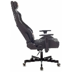 Кресло Knight OUTRIDER черный, экокожа, 120 кг, механизм качания